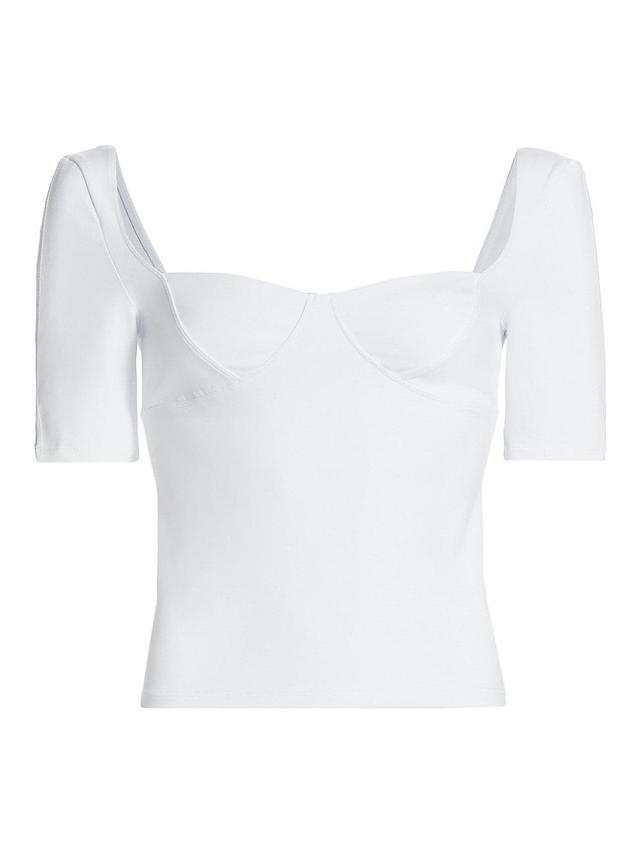 Womens Just Looking Crop Top Product Image