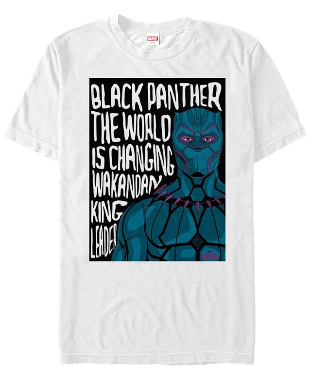 Mens Marvel Black Panther Changing World Graphic Tee Product Image