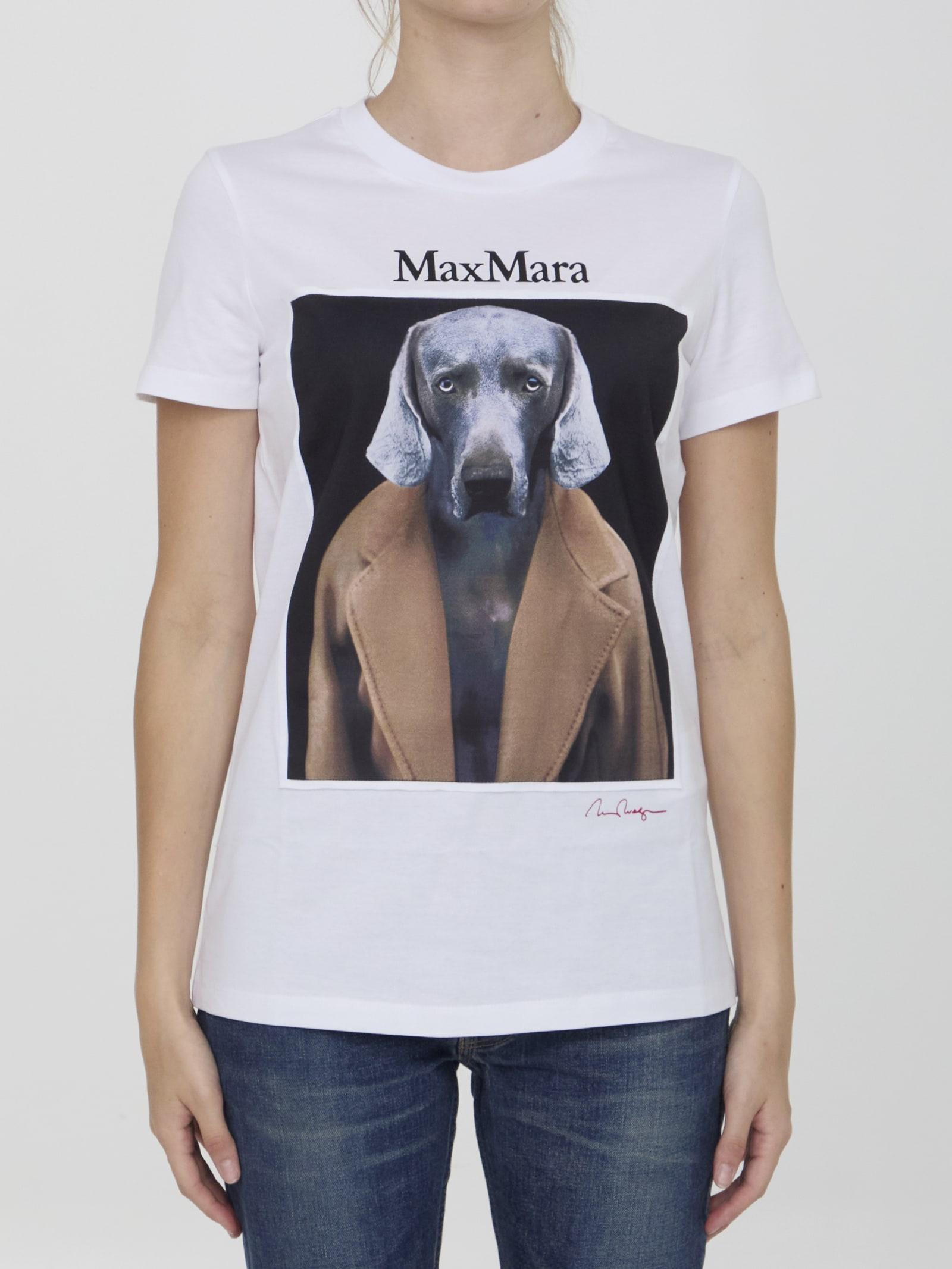 MAX MARA Cipria T-shirt Dog Tshirt Product Image