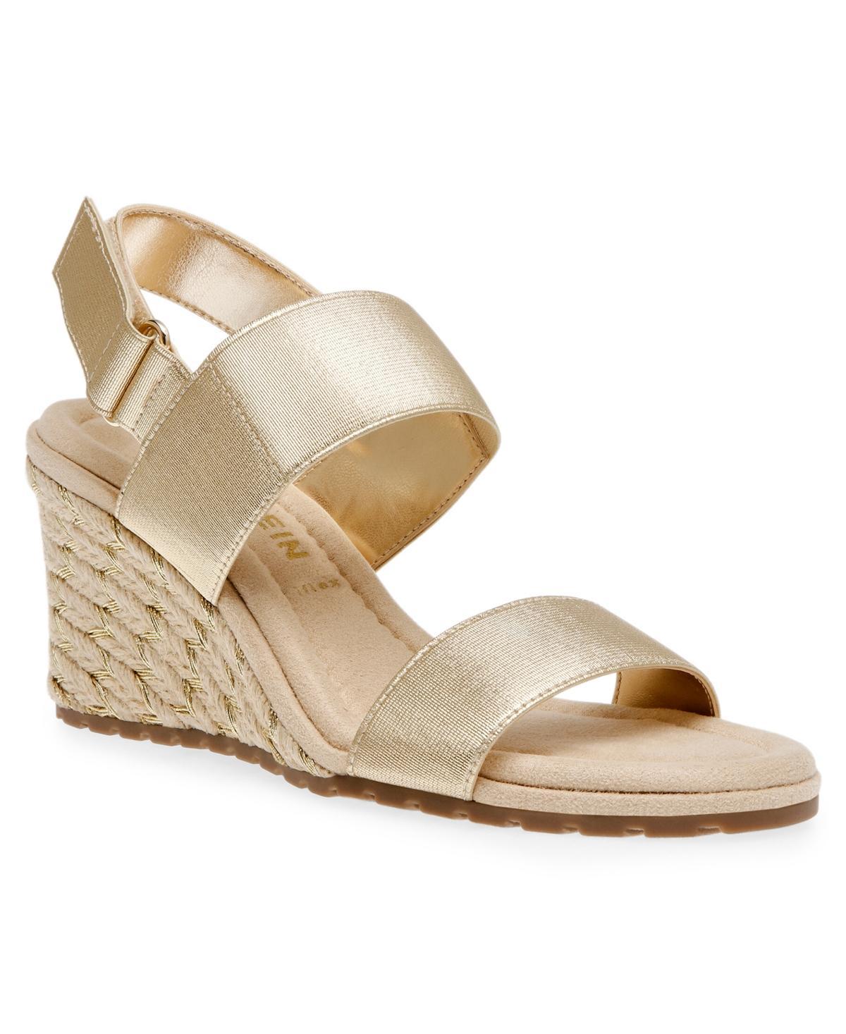 Anne Klein Womens Sly Dress Wedge Sandals Product Image