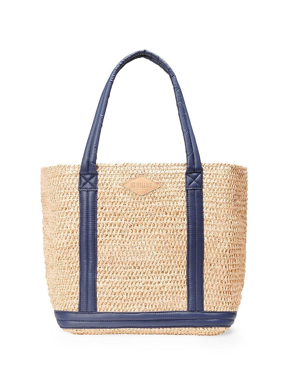 Womens Medium Raffia Tote Bag Product Image