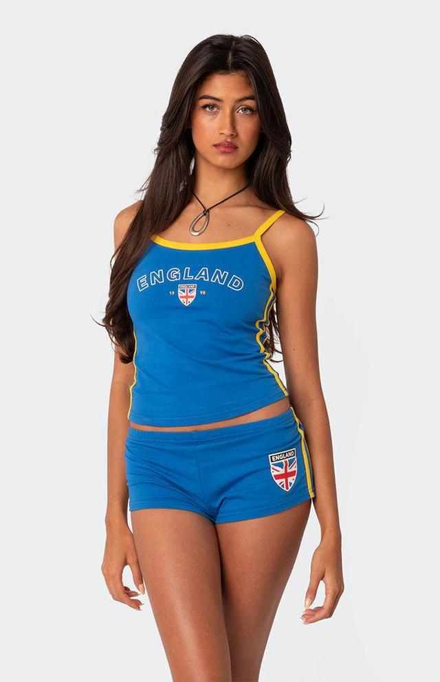 Edikted Women's England Micro Shorts Product Image