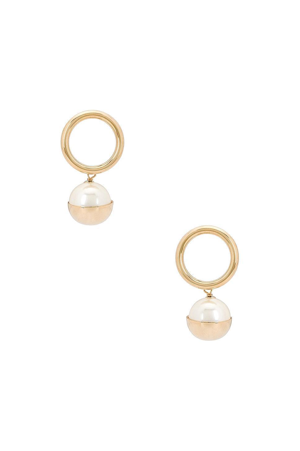 Rosantica Aria Drop Earrings in Metallic Gold Product Image