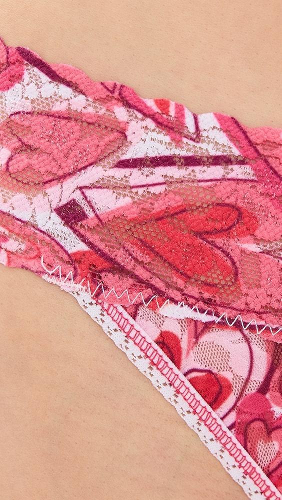 Hanky Panky Printed Signature Lace Original Rise Thong | Shopbop Product Image