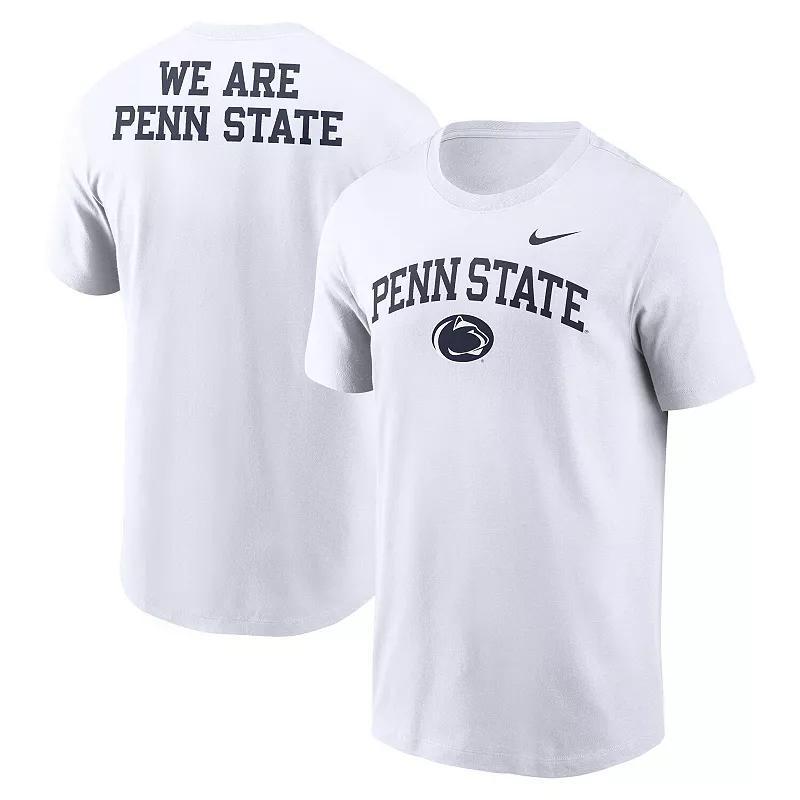 Nike Mens White Penn State Nittany Lions Blitz 2-Hit T-Shirt Product Image