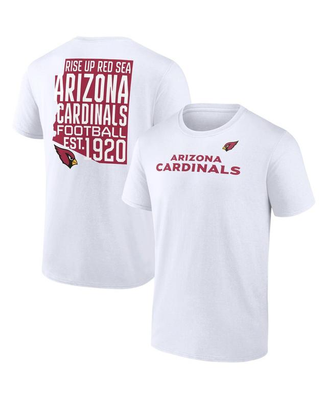 Mens Fanatics Arizona Cardinals Hot Shot State T-Shirt Product Image