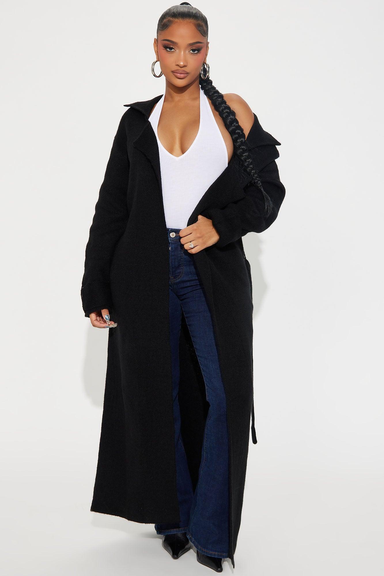 Underneath It All Cardigan - Black Product Image