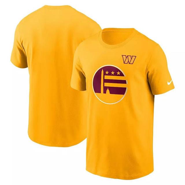 Mens Nike Gold Washington Commanders Local Essential T-Shirt Product Image