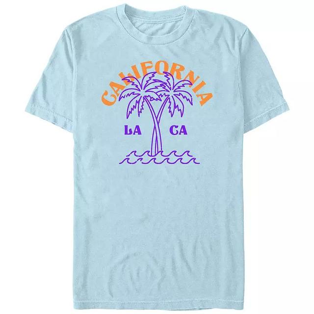 Mens Comfort Colors California Palm Trees Graphic Tee Product Image