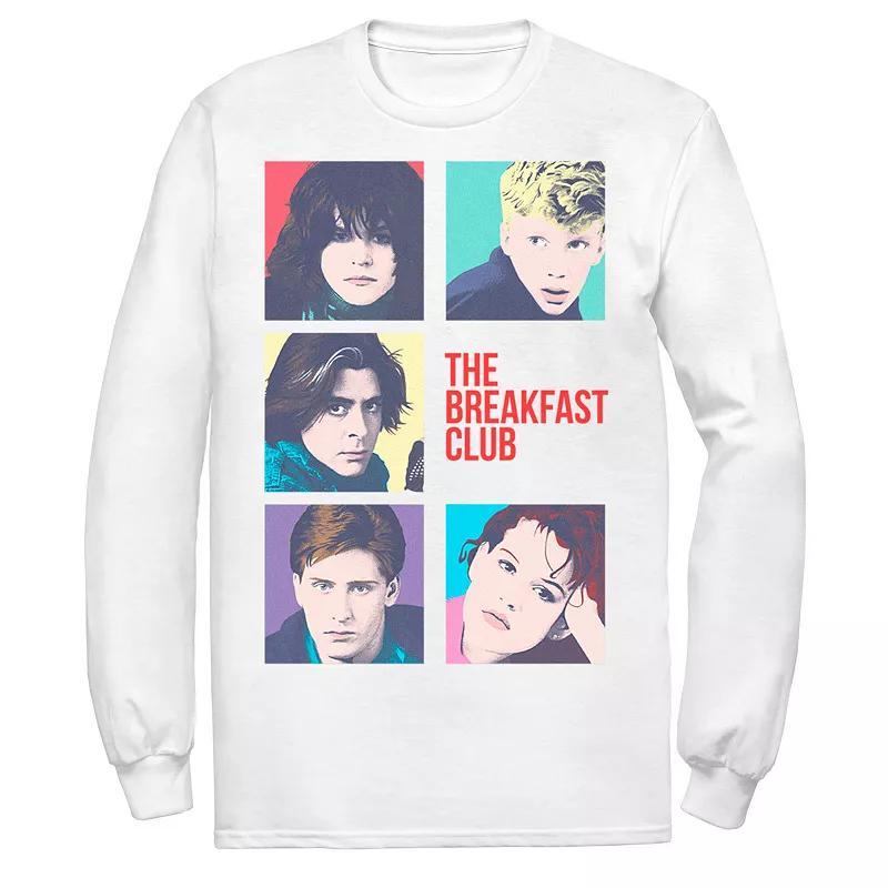 Mens Breakfast Club Group Shot Squares Tee Product Image