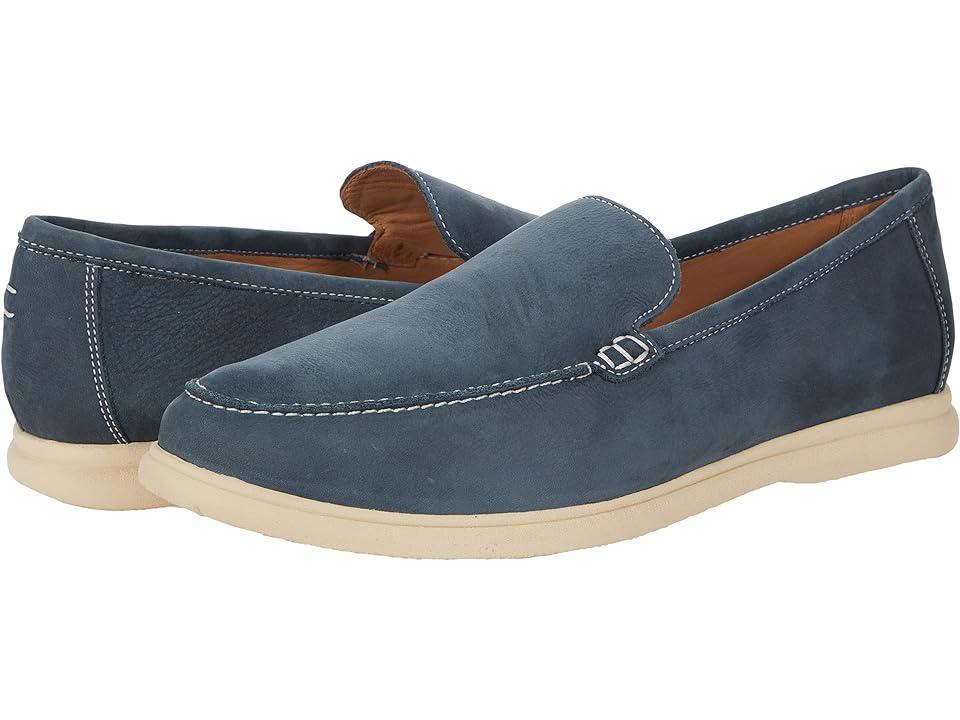 johnnie-O Malibu Moccasin (Navy) Men's Shoes Product Image