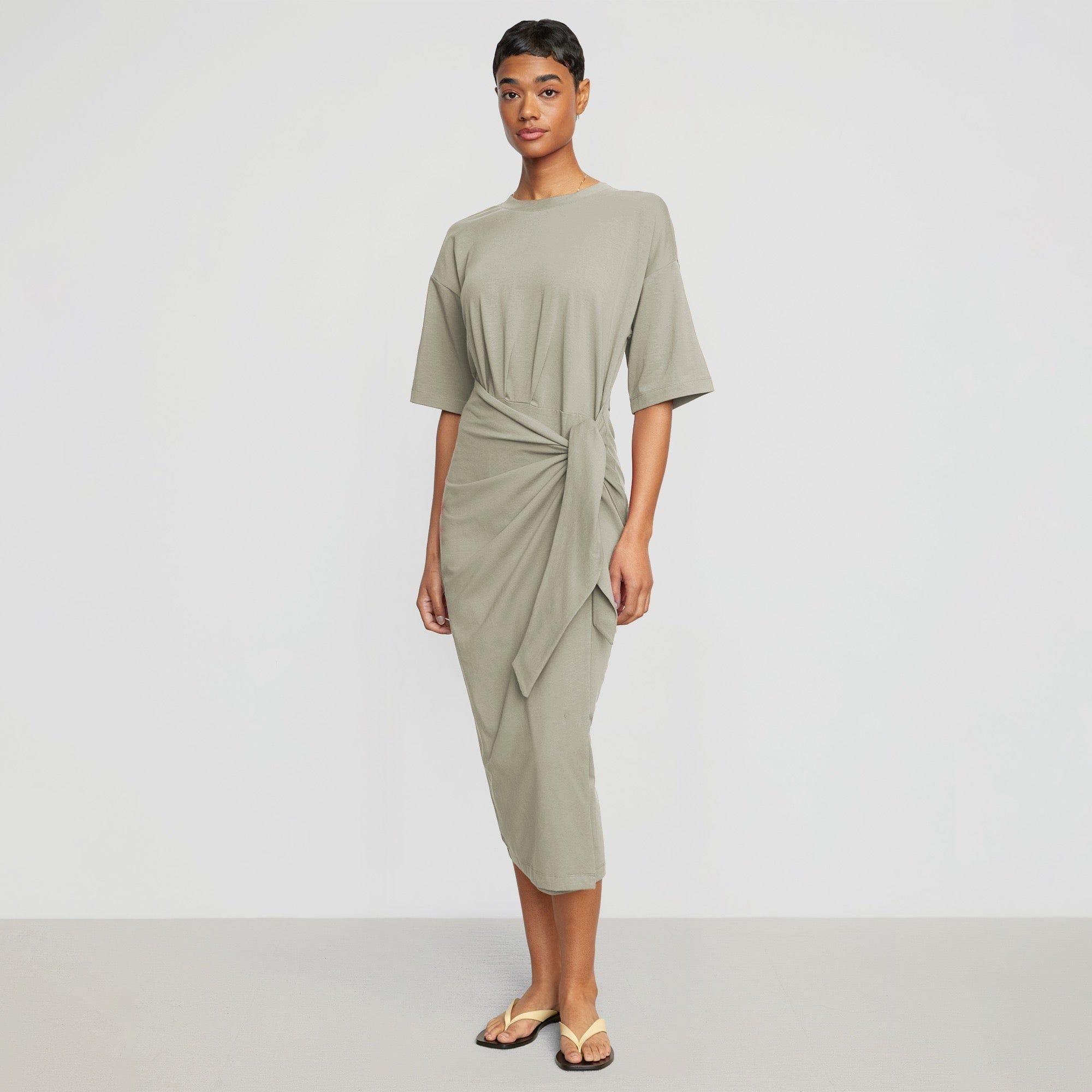 Noa Organic Cotton T-Shirt Wrap Dress Product Image