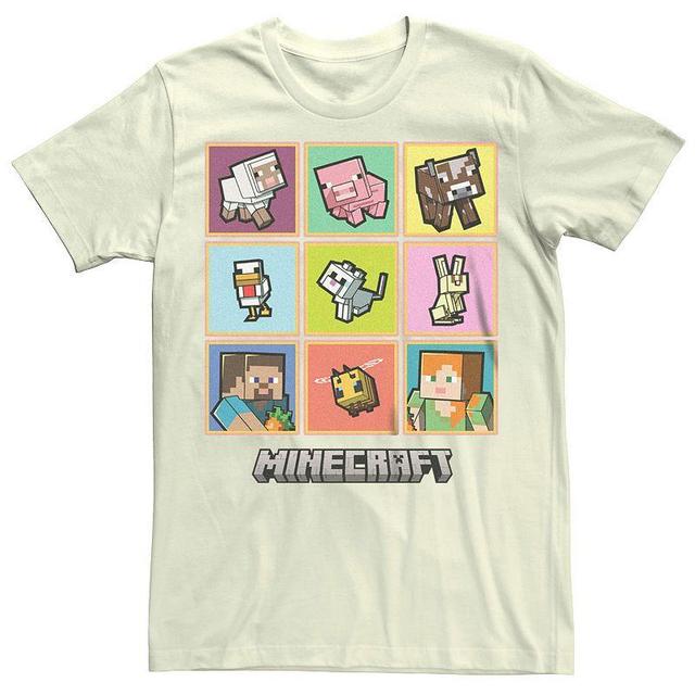 Mens Minecraft Pets Boxes Graphic Tee Product Image