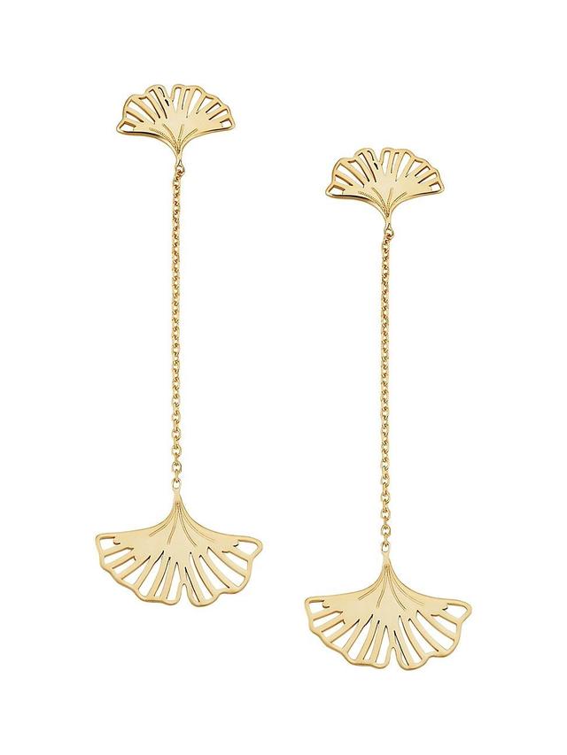 Womens 14K Yellow Gold Carnevale Drop Earrings Product Image