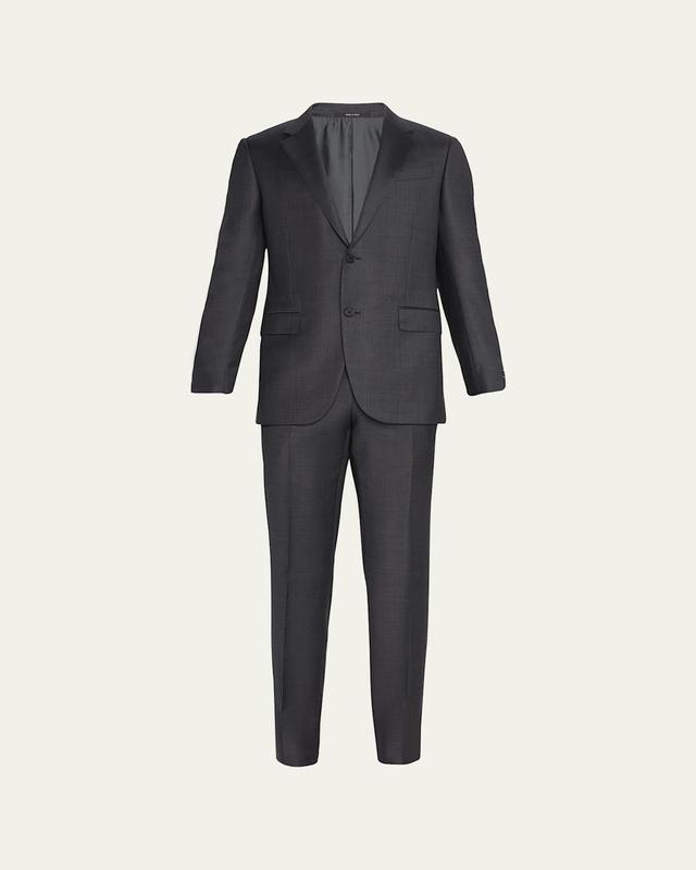 ZEGNA Pin Dot Trofeo Milano Wool Suit Product Image