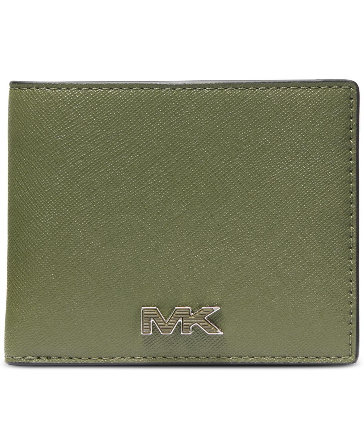 Michael Kors Mens Slim Logo Bill-Fold Wallet - Olive Product Image