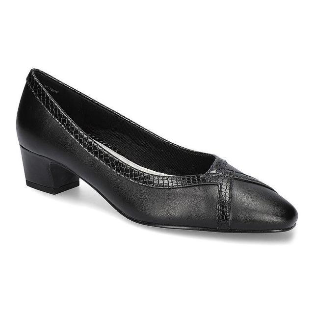 Myrtle by Easy Street Womens Block Heel Pumps Black Product Image