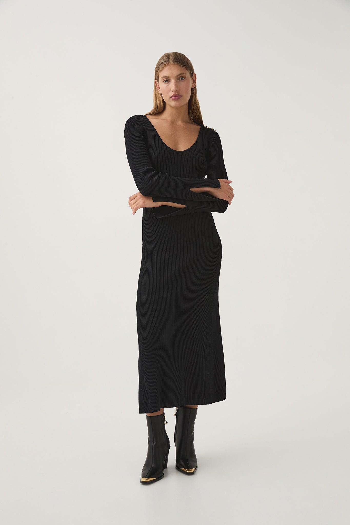 Zeitgeist Knit Midi Dress Product Image