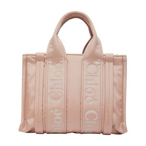 Small Woody Tote Bag In Rose_dust Product Image