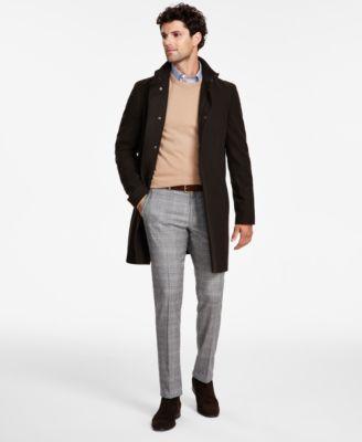 Calvin Klein Mens Mayden Slim-Fit Overcoat Product Image