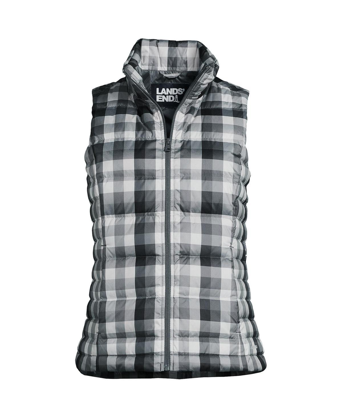 Womens Lands End Down Puffer Vest Product Image