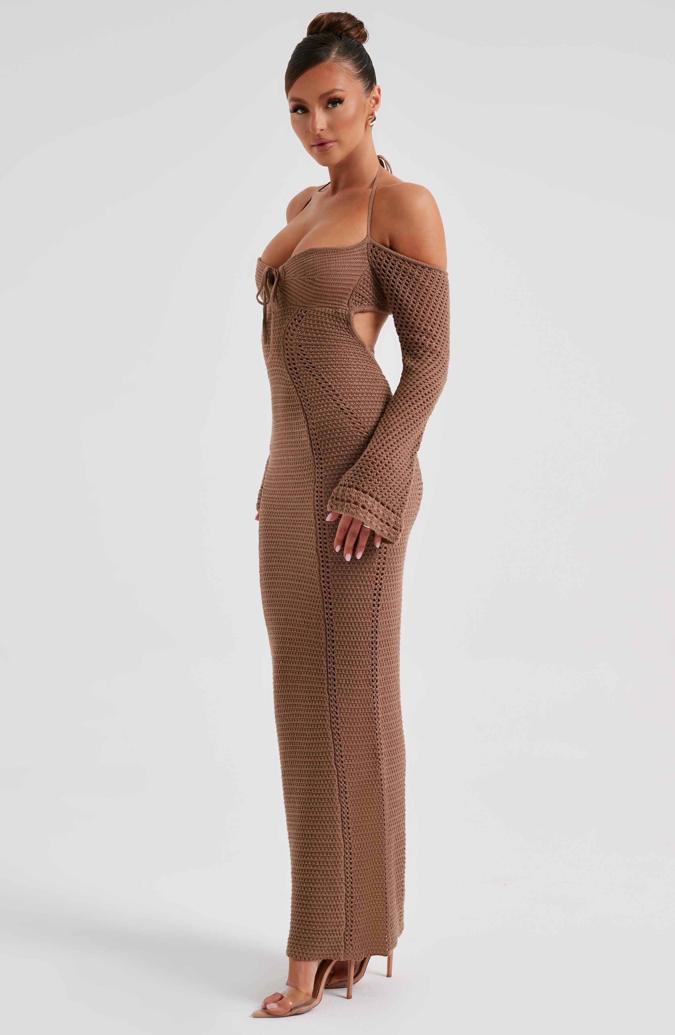 Samariah Maxi Dress - Chocolate Product Image