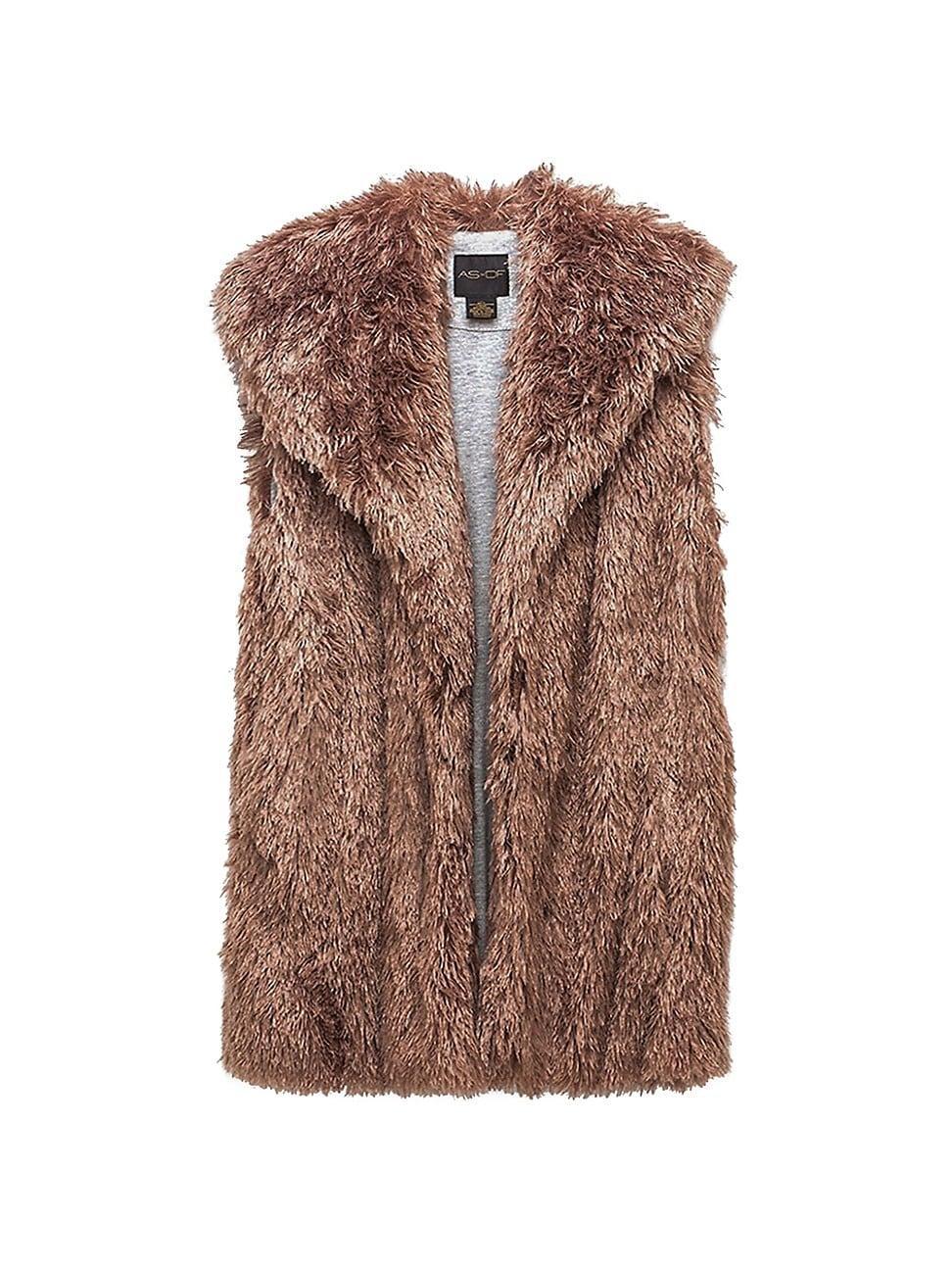 Womens Chamonix Fur Vest Product Image