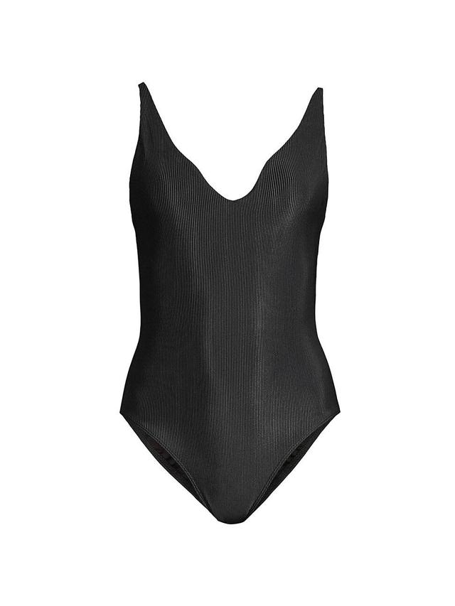 Beach Riot Reese Rib One-Piece Swimsuit Product Image