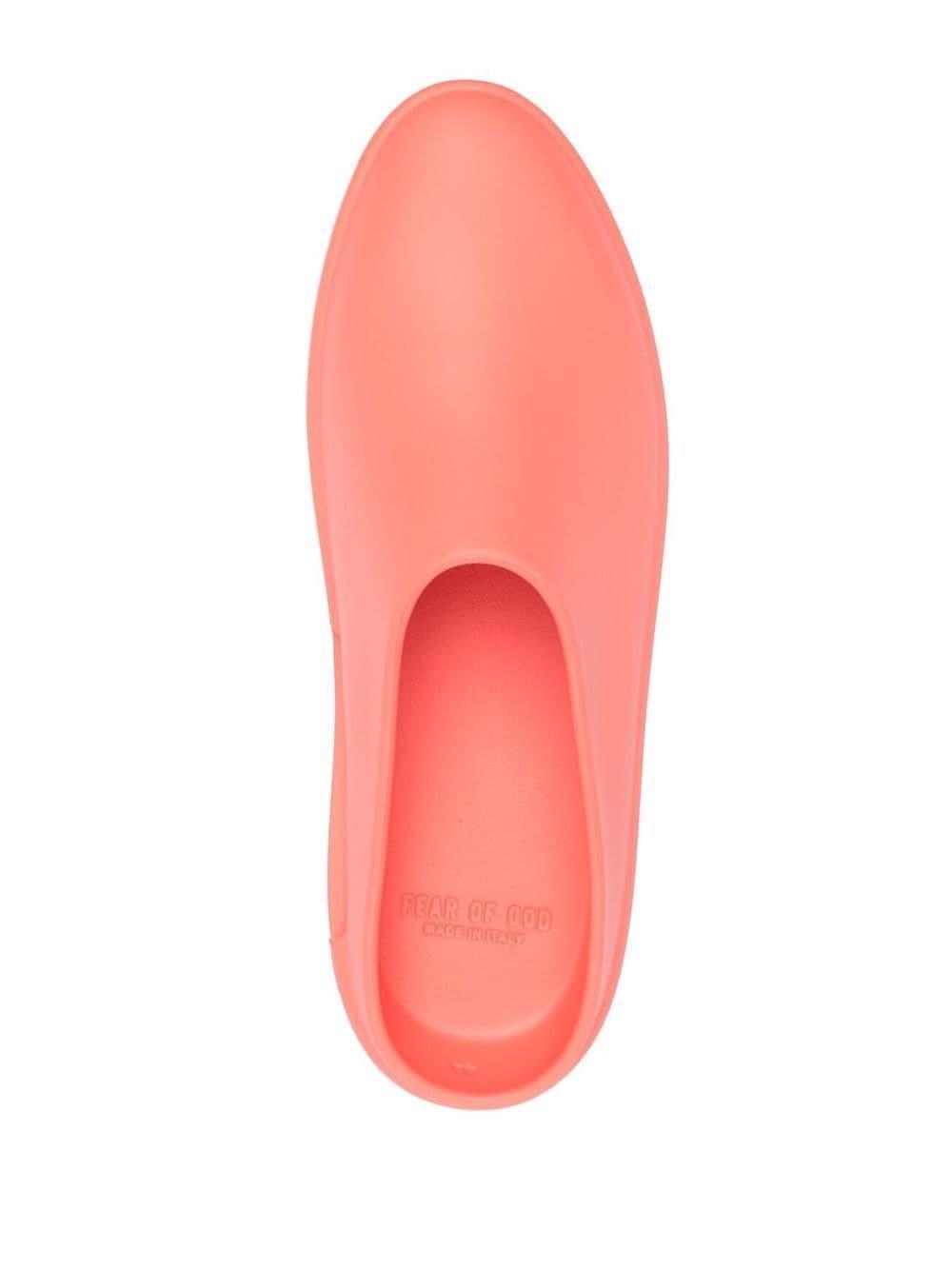 The California Slip-on Mules In Pink Product Image