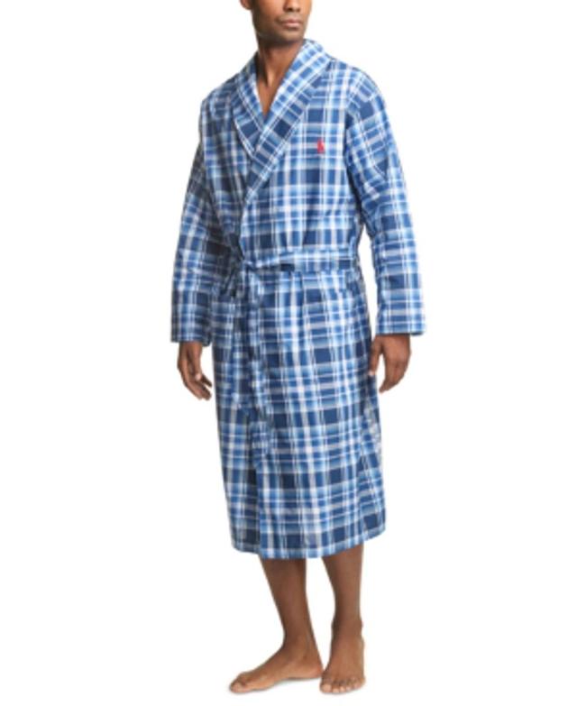 POLO RALPH LAUREN Men's Plaid Woven Robe In Monroe Plaid Product Image