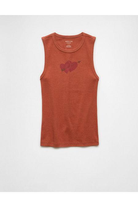 AE Graphic Longline Tank Top Women's Product Image