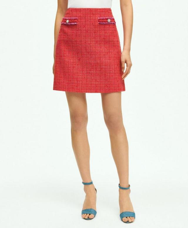 Boucle Tweed Skirt Product Image