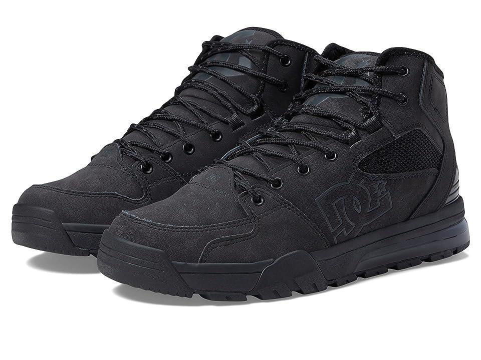 DC Versatile Hi WR Black/Black 1) Men's Shoes Product Image