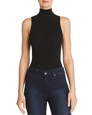 Womens Ballet Mockneck Sleeveless Bodysuit Product Image