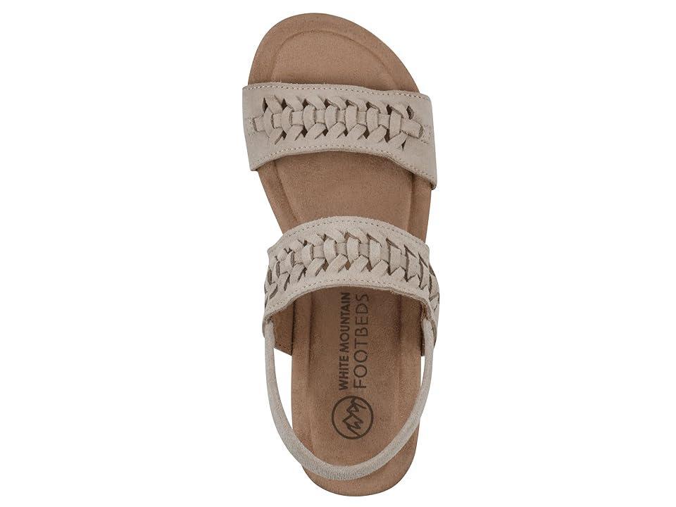 White Mountain Pretreat Leather) Women's Sandals Product Image