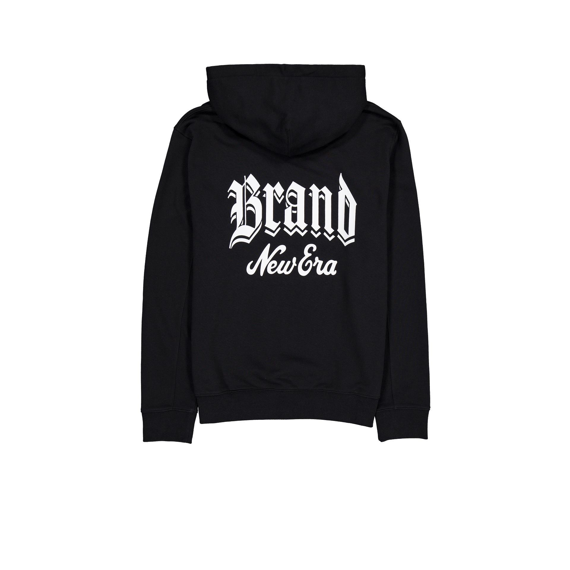 Brand New Era Blackletter Black Hoodie Male Product Image