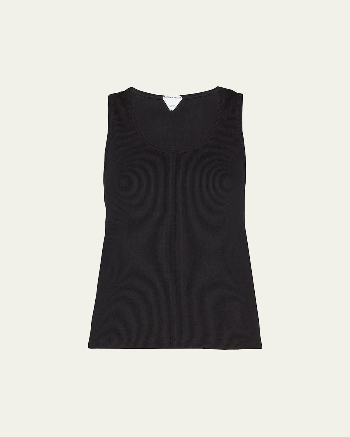 Womens Rib-Knit Oversized Tank Top Product Image