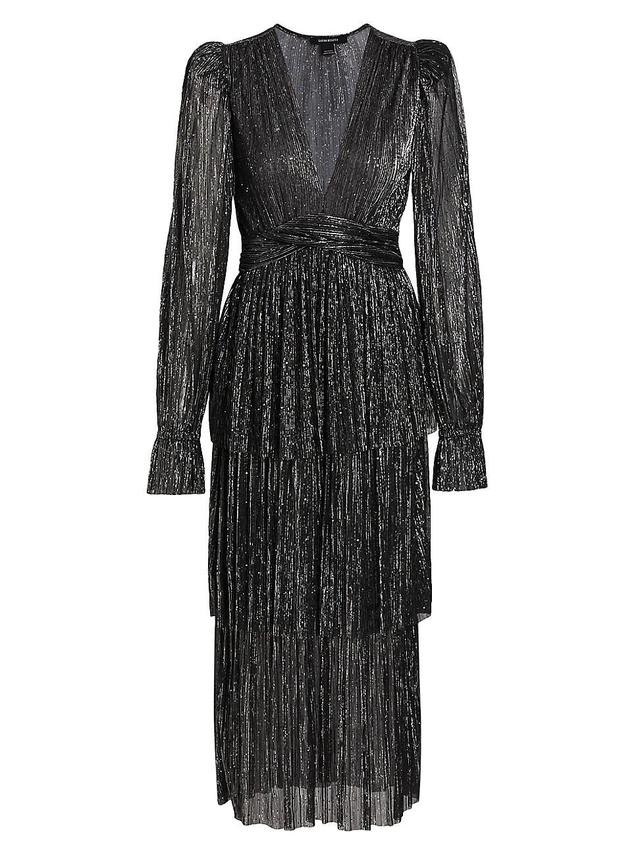 Womens Marais Sequin Knit Midi-Dress Product Image