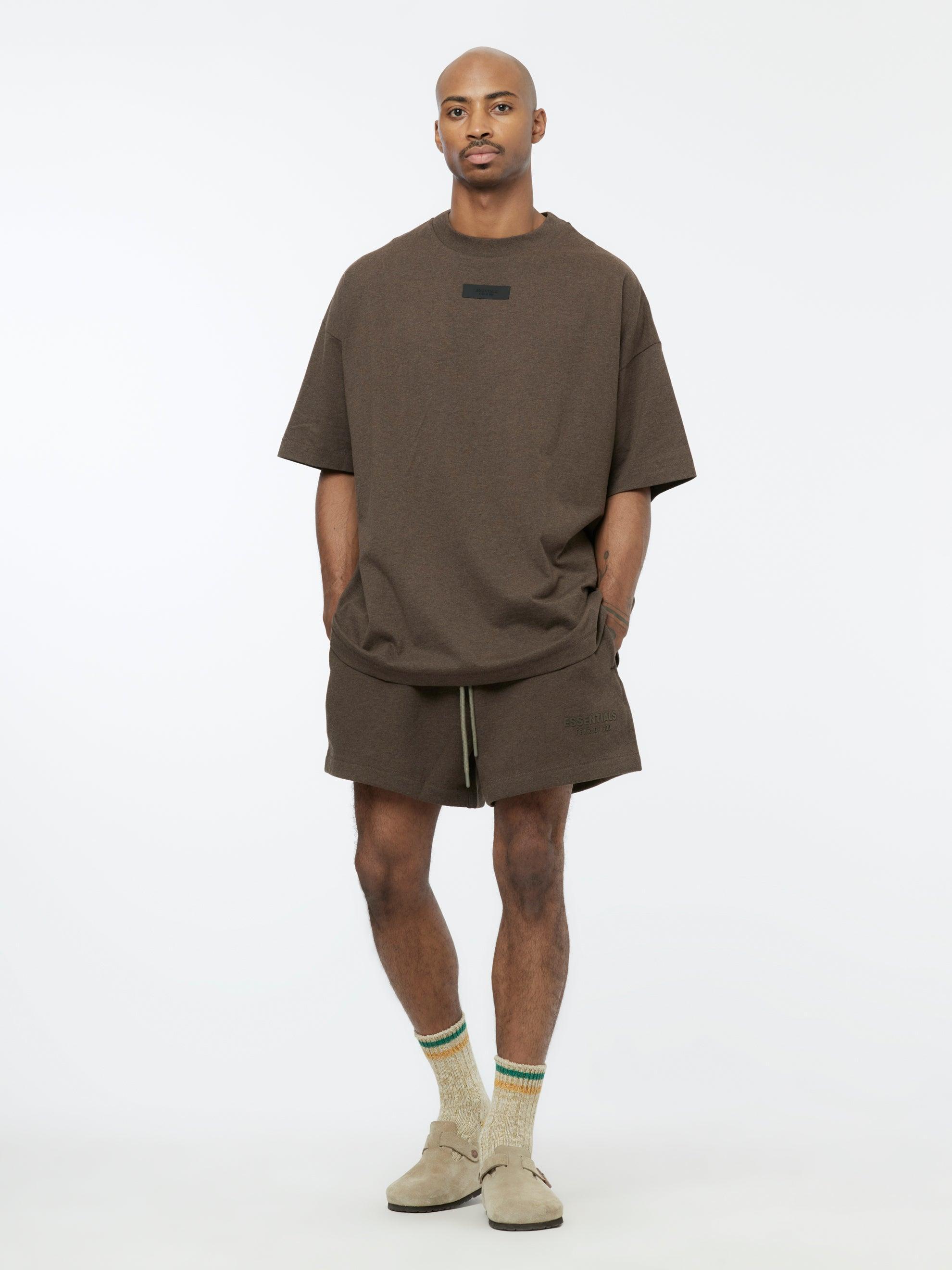 Essentials S/S Tee SU24 (Heather Wood) Product Image