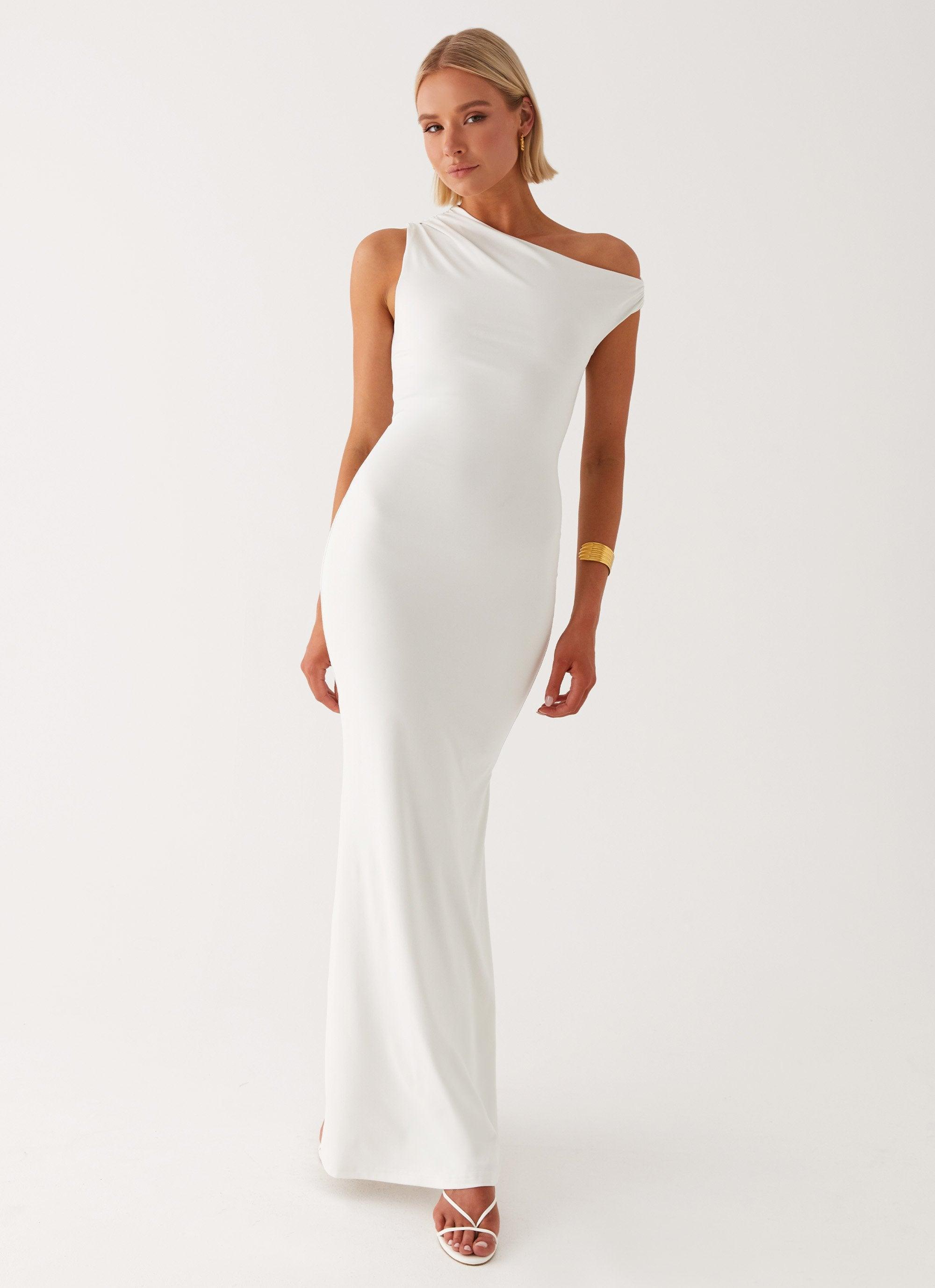 Mendes Maxi Dress - White product image