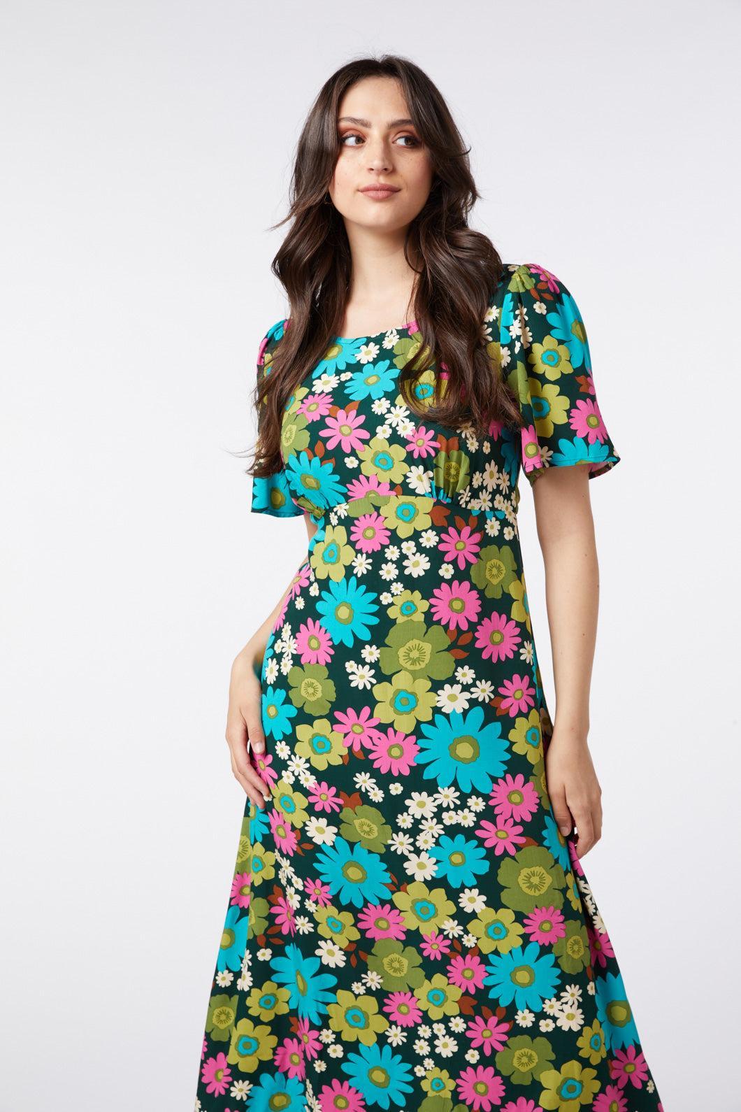 Pattie Floral Maxi Dress Product Image