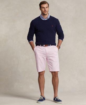 Polo Ralph Lauren Mens Big & Tall Classic-Fit Stretch Cotton Twill Shorts Product Image