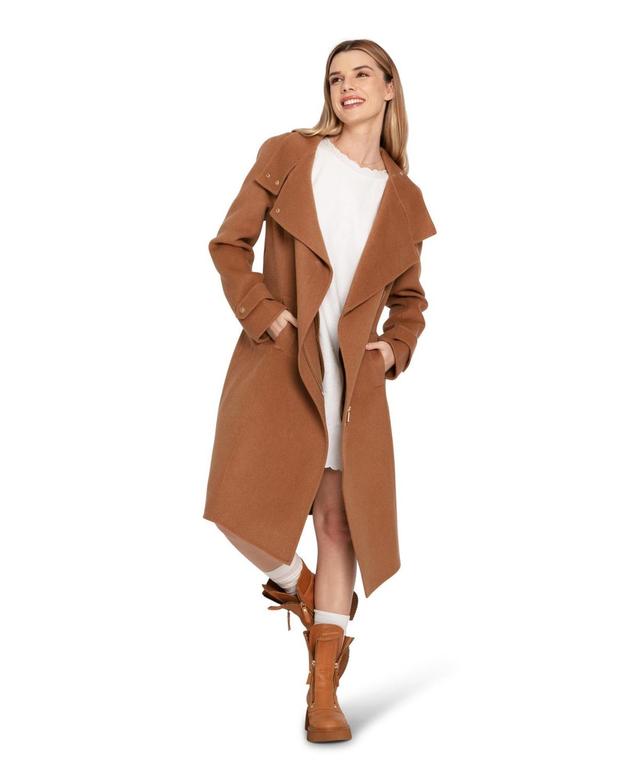 Belle & Bloom Womens Envy Me Zipped Coat - Camel Product Image