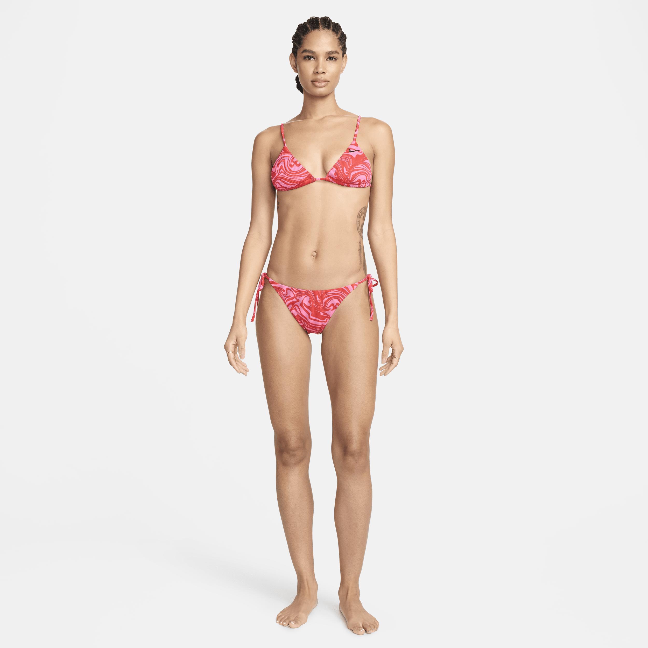 Nike Women's Swim Swirl String Bikini Bottom Product Image