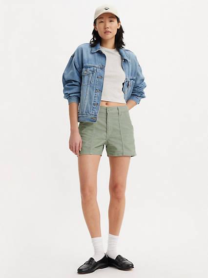 Carpenter Lightweight Corduroy Women's Shorts Product Image