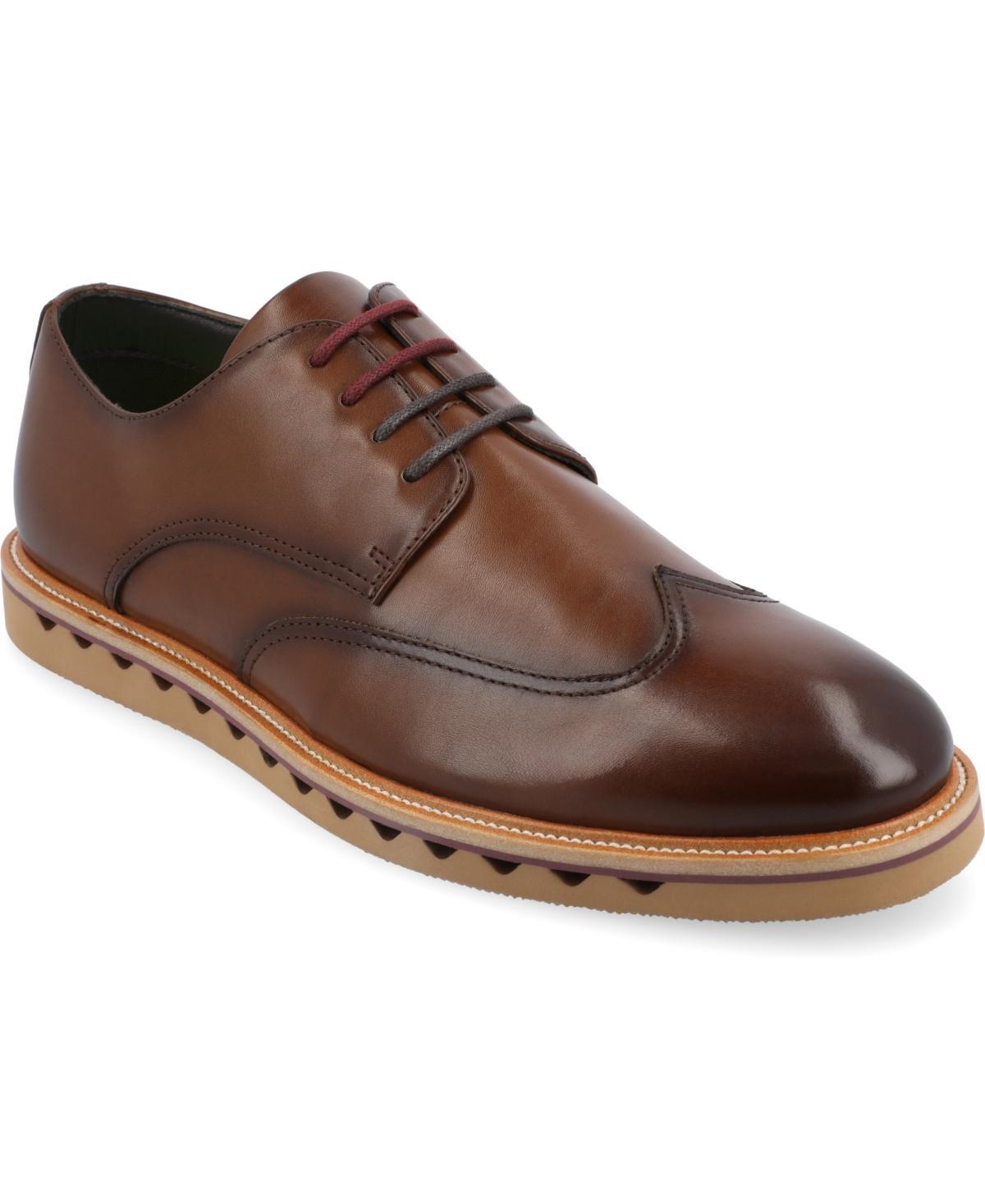 Vance Co. Mens Evander Tru Comfort Foam Wingtip Lace-Up Derby Shoes Product Image