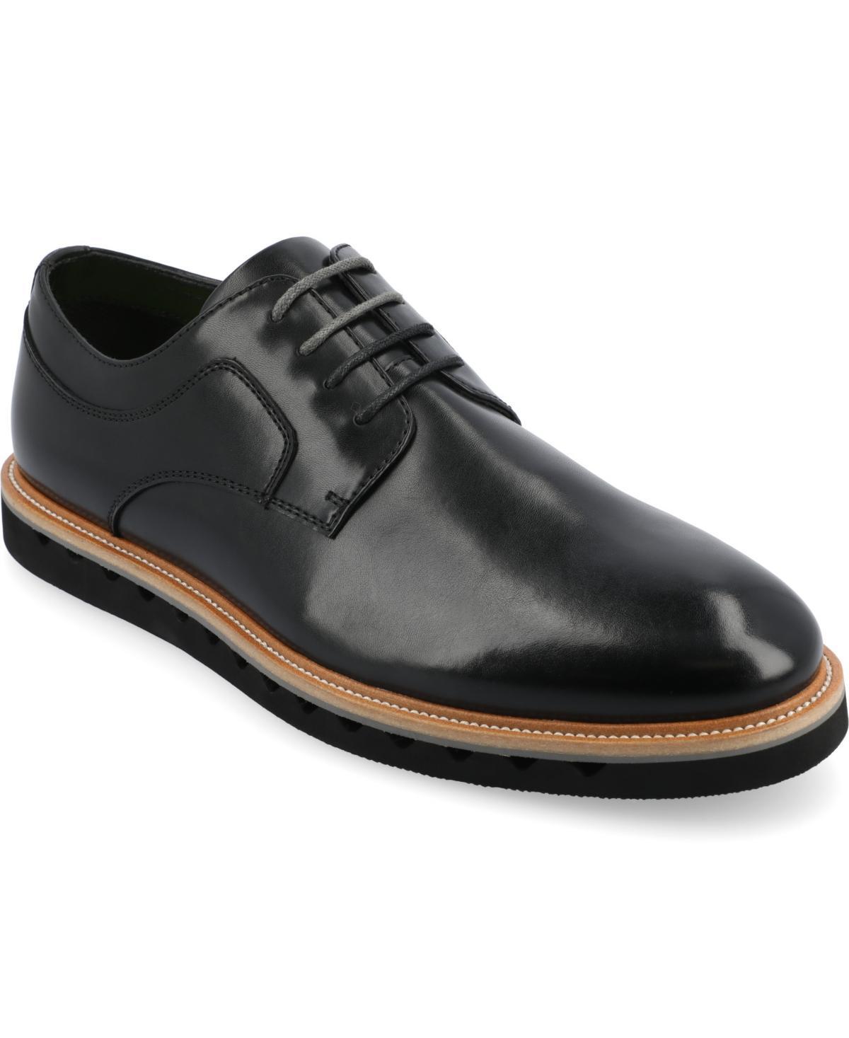 Vance Co. Mens William Tru Comfort Foam Plain Toe Lace-Up Derby Shoes Product Image