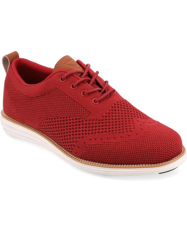 Vance Co. Ezra Mens Wingtip Casual Shoes Product Image