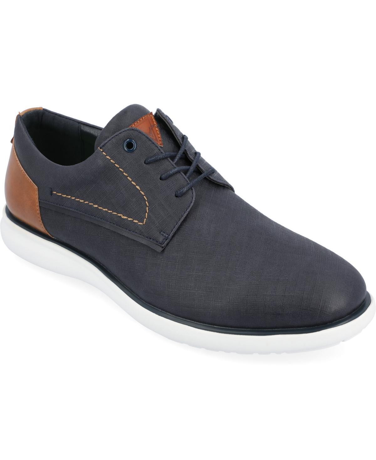 Vance Co. Kirkwell Mens Casual Derby Shoes Blue Product Image