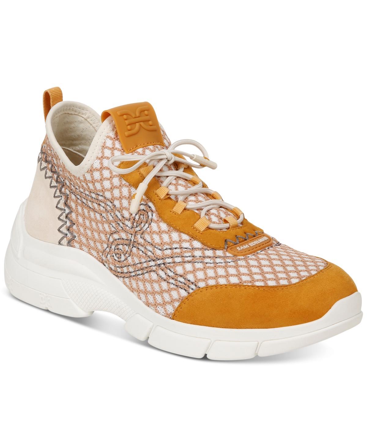 Sam Edelman Chelsie Lace Up Knit Sneaker Multi Knit Product Image